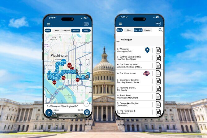 Washington DC Monuments Self-Guided Walking Audio Tour - Key takeaways before you set off