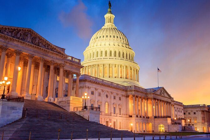 Washington DC Night-Time City Bus Tour with Optional Mount Vernon - Drive-bys around the National Mall and across the river: the “story glue” moments