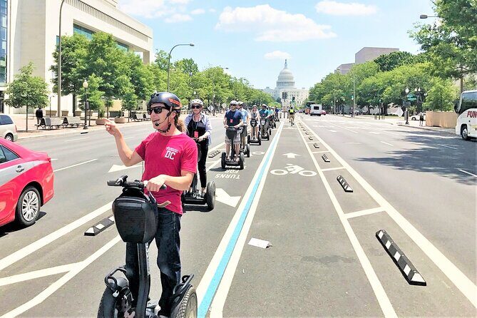 Washington DC "See the City" Guided Sightseeing Segway Tour - Key highlights