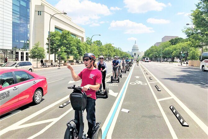 Washington DC "See the City" Guided Sightseeing Segway Tour - WWII Memorial, Washington Monument photos, and the Capitol-area flow