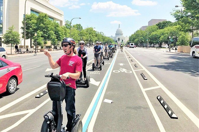 Washington DC "See the City" Guided Sightseeing Segway Tour - DC town square and city hall moments