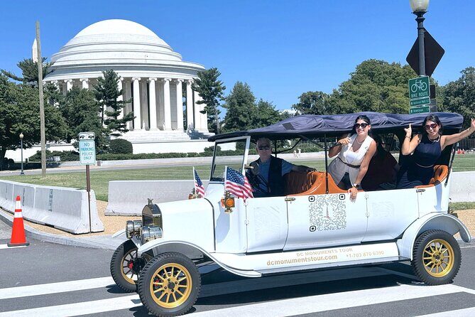 Washington DC Sightseeing Tour by Electric cart or Vintage Car - Key points to know before you book