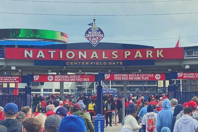 Washington Nationals Baseball Game Ticket at Nationals Park - Getting to Nationals Park: public transit first, parking as backup