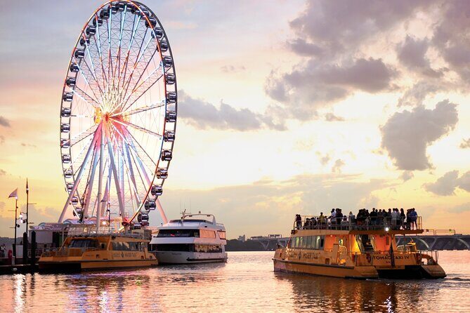 Water Taxi from Wharf or Old Town Alexandria - Food and Drinks Onboard: Nice Add-On, Not Part of the Core Value