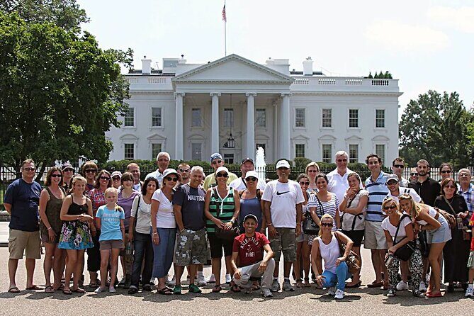 White House and National Mall Highlights with Lincoln Memorial - The Ellipse: Presidential Park South for orientation and photos